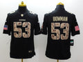 Men’s San Francisco 49ers Navoro Bowman #53 Black Jersey