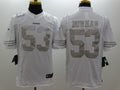 Men’s San Francisco 49ers Navoro Bowman #53 White Jersey