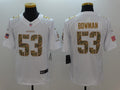 Men’s San Francisco 49ers Navoro Bowman #53 White Jersey