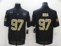Men’s San Francisco 49ers Nick Bosa #97 Black Stitched Jersey