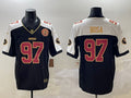 Men’s San Francisco 49ers Nick Bosa #97 Black Team Jersey