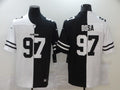 Men’s San Francisco 49ers Nick Bosa #97 Black/White Jersey