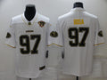 Men’s San Francisco 49ers Nick Bosa #97 White 75th Anniversary Jersey