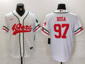 Men’s San Francisco 49ers Nick Bosa #97 White Jersey