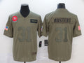 Men’s San Francisco 49ers Raheem Mostert #31 Brown Jersey