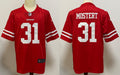 Men’s San Francisco 49ers Raheem Mostert #31 Red Jersey