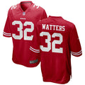 Mens San Francisco 49ers Retired Player #32 Ricky Watters Nike Scarlet Vapor Limited Player Jersey