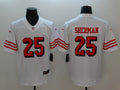 Men’s San Francisco 49ers Richard Sherman #25 White Jersey
