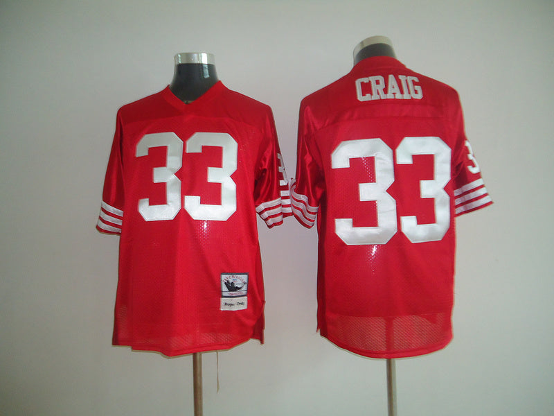 Men’s San Francisco 49ers Roger Craig Mitchell & Ness Scarlet Legacy Jersey
