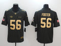 Men’s San Francisco 49ers Ruben Foster #56 Black Jersey