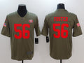Men’s San Francisco 49ers Ruben Foster #56 Brown Jersey