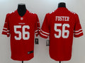 Men’s San Francisco 49ers Ruben Foster #56 Red Jersey