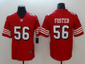 Men’s San Francisco 49ers Ruben Foster #56 Red Jersey