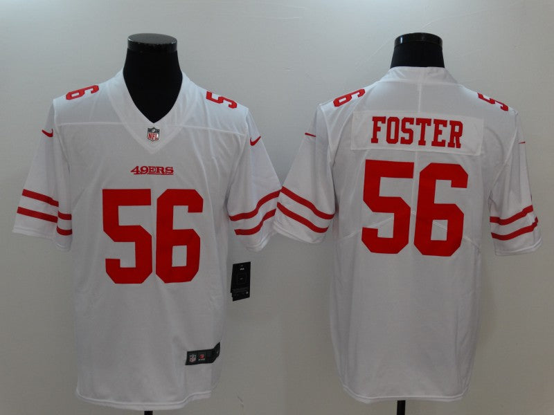 Men’s San Francisco 49ers Ruben Foster #56 White Jersey
