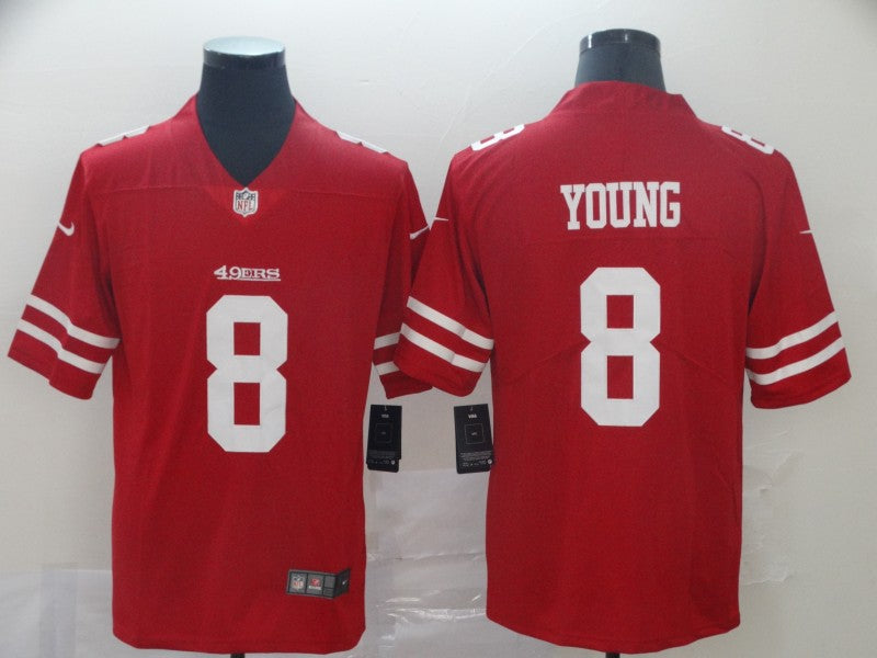 Men’s San Francisco 49ers Steve Young #8 Red Jersey