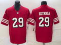 Men’s San Francisco 49ers Talanoa Hufanga #29 Red Jersey