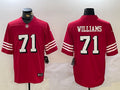 Men’s San Francisco 49ers Trent Williams #71 Scarlet Jersey