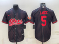 Men’s San Francisco 49ers Trey Lance #5 Black Jersey Joint Edition