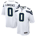 Men’s Seattle Seahawks #0 DeMarcus Lawrence Nike White Vapor F.U.S.E. Limited Jersey