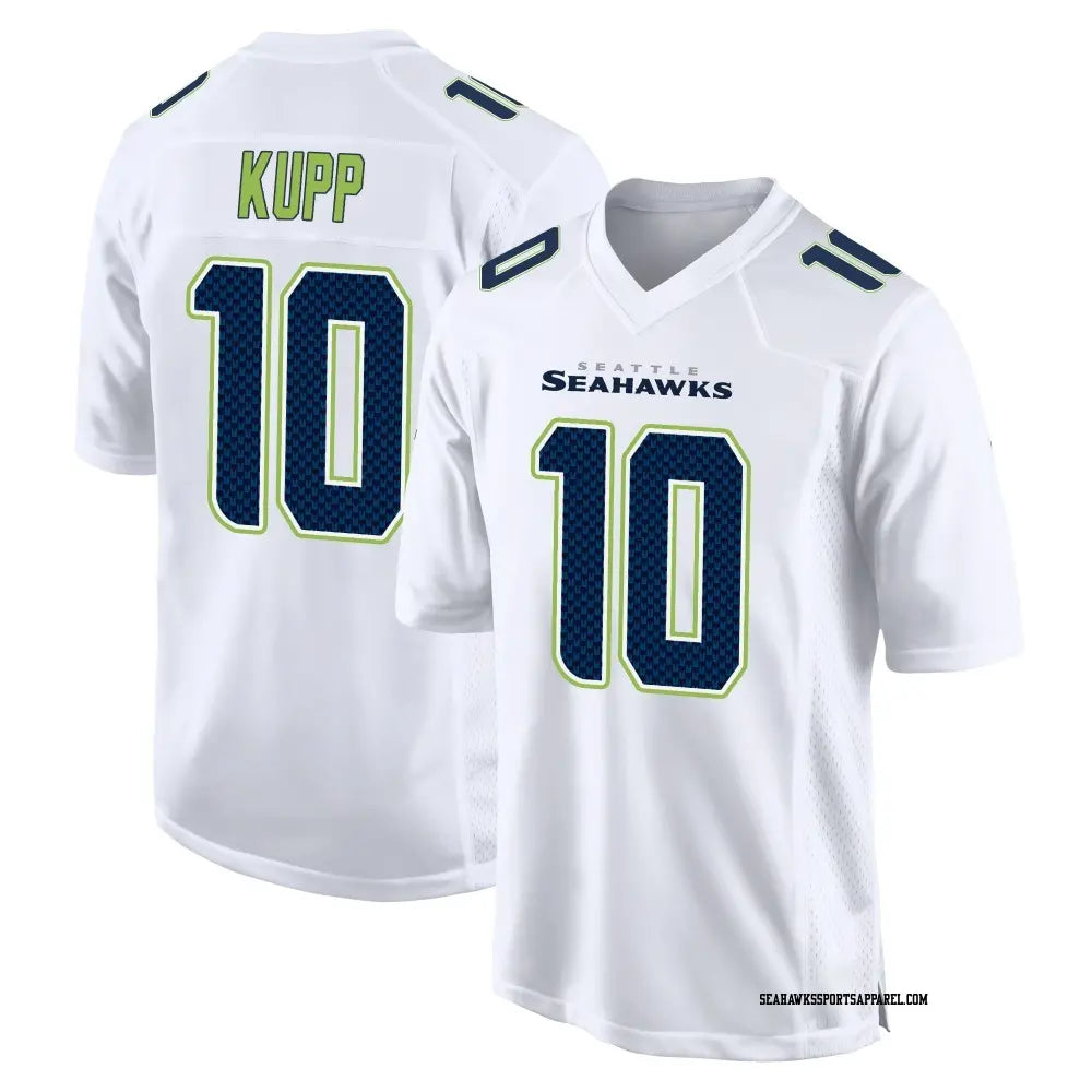 Men’s Seattle Seahawks #10 Cooper Kupp Nike White Tundra Fashion Game Jersey