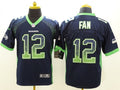 Men’s Seattle Seahawks 12th Fan Navy Jersey