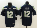 Men’s Seattle Seahawks 12th Fan Navy Team Jersey