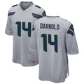 Men’s Seattle Seahawks #14 Sam Darnold Nike Gray Alternate Vapor F.U.S.E. Limited Jersey
