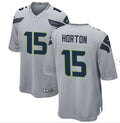 Men’s Seattle Seahawks #15 Tory Horton Nike Gray Alternate Vapor F.U.S.E. Limited Jersey