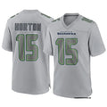 Men’s Seattle Seahawks #15 Tory Horton Nike Gray Atmosphere Fashion Game Jersey