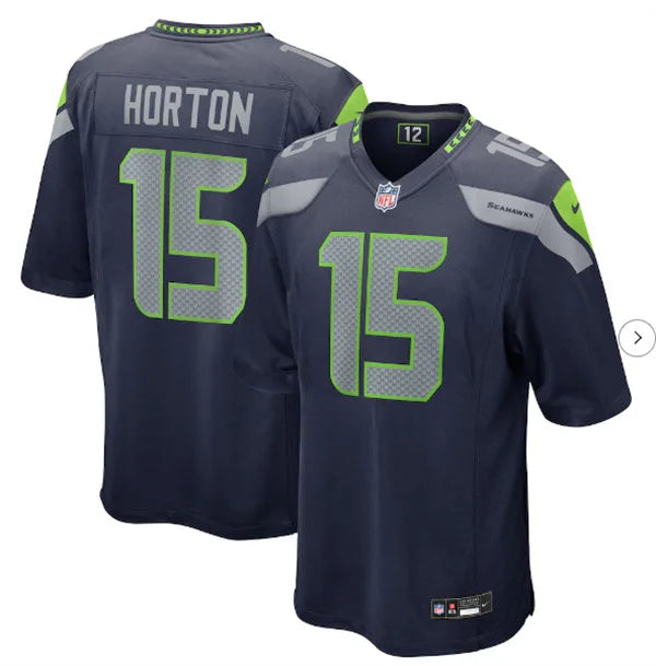 Men’s Seattle Seahawks #15 Tory Horton Nike Navy Vapor F.U.S.E. Limited Jersey