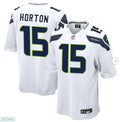 Men’s Seattle Seahawks #15 Tory Horton Nike White Vapor F.U.S.E. Limited Jersey