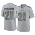 Men’s Seattle Seahawks #21 Devon Witherspoon Nike Gray Atmosphere Fashion Game Jersey