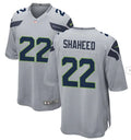 Men’s Seattle Seahawks #22 Rashid Shaheed Nike Gray Alternate Vapor F.U.S.E. Limited Jersey