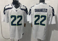Men’s Seattle Seahawks #22 Rashid Shaheed Nike White Vapor F.U.S.E. Limited Jersey