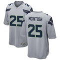 Men’s Seattle Seahawks #25 Kenny McIntosh Nike Gray Alternate Vapor F.U.S.E. Limited Jersey
