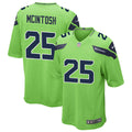 Men’s Seattle Seahawks #25 Kenny McIntosh Nike Neon Green Alternate Vapor F.U.S.E. Limited Jersey