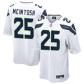 Men’s Seattle Seahawks #25 Kenny McIntosh Nike White Vapor F.U.S.E. Limited Jersey