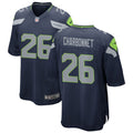 Men’s Seattle Seahawks #26 Zach Charbonnet Nike Navy Team Color Vapor Limited Jersey