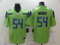 Men’s Seattle Seahawks #54 Bobby Wagner Nike Neon Green Color Rush Limited Jersey