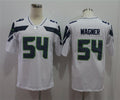 Men’s Seattle Seahawks #54 Bobby Wagner Nike White Vapor Limited Jersey