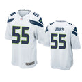 Men’s Seattle Seahawks #55 Dre’mont Jones Nike White Vapor Limited Jersey