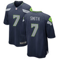 Men’s Seattle Seahawks #7 Geno Smith Nike Navy Team Color Vapor Limited Jersey