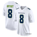 Men’s Seattle Seahawks #8 Coby Bryant Nike White Tundra Fashion Game Jersey