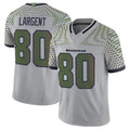 Men’s Seattle Seahawks #80 Steve Largent Nike Vapor F.U.S.E. Limited Soundwaves Rivalry Series Jersey