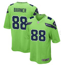 Men’s Seattle Seahawks #88 AJ Barner Nike Neon Green Alternate Vapor F.U.S.E. Limited Jersey