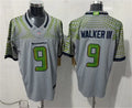 Men’s Seattle Seahawks #9 Kenneth Walker III Nike Vapor F.U.S.E. Limited Soundwaves Rivalry Series Jersey