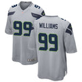 Men’s Seattle Seahawks #99 Leonard Williams Nike Gray Alternate Vapor Limited Jersey