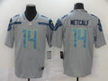Men’s Seattle Seahawks DK Metcalf #14 Gray Jersey