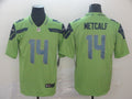 Men’s Seattle Seahawks DK Metcalf #14 Green Jersey