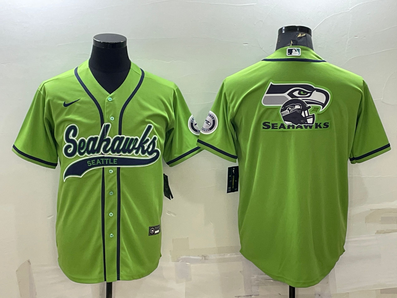 Men’s Seattle Seahawks Green Jersey